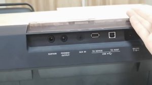yamaha PSR e-463. Разъёмы