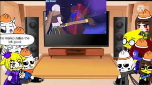 Tooltale reacts to Error vs ink|| undertale au