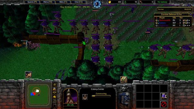 【WarCraft 3】Zombie Defense v0.21w ► Game 5 (Assistant) ★ Normal | Valley (22 Minutes) ║#247║ смотреть онлайн