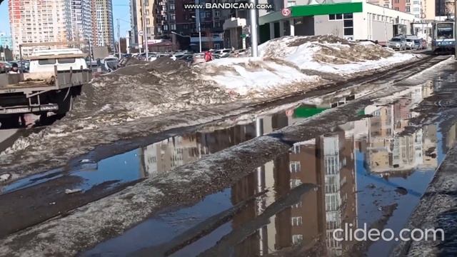 УФИМСКИЙ ЭЛЕКТРОТРАНСПОРТ ГОСЦИРК 2022   УФА ВЕСНОЙ В МАРТЕ.ТРАНСПОРТ ОБЩЕСТВЕННЫЙ #транспор
