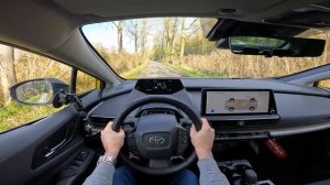 Toyota Prius PHEV 2024 POV test drive | Acceleration | 223 hp