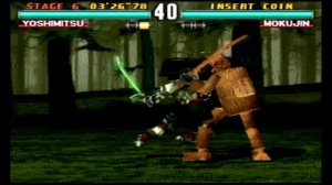 Tekken 3: Yoshimitsu Arcade Playthrough and Ending (PS1)