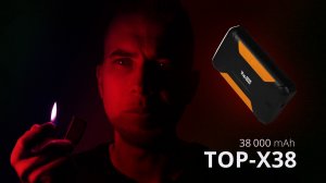 Обзор TopON TOP-X38 38000mAh 3 USB, авторозетка 180W, фонарь