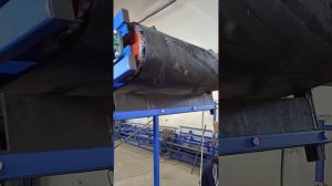 Конвейер с магнитным барабаном.