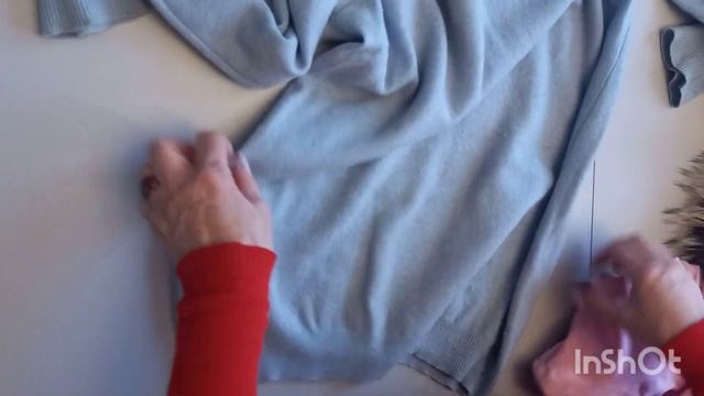 Мои НОУ ХАУ: что можно сшить из старого свитера?  2 часть.