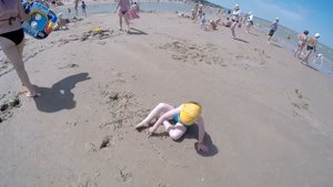 ЕЙСК. Куда поехать на море ! Отдых с ребенком на Азовском море  2016  Детский пляж г Ейск