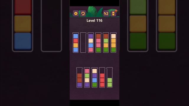 Complete Block King Sort Puzzle Level 111 to Level 120 смотреть онлайн