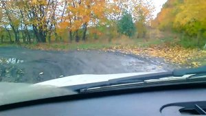 LADA Калина Cross - по пересеченной местности, буеракам и грязи
