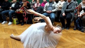 Умирающий лебедь. Непрофессиональный балет!