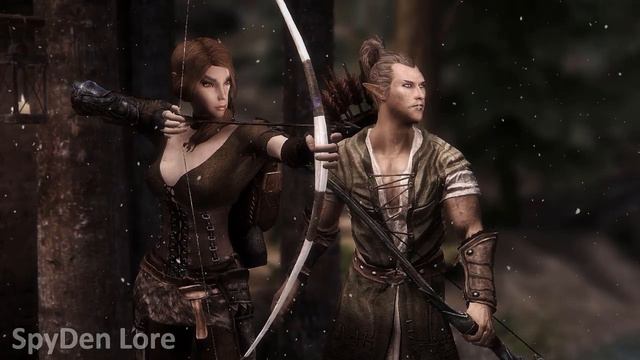 Босмеры, дети дикой Охоты I The ellder scrolls lore смотреть онлайн