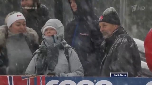 Наши хлопнули норвежцев в эстафете смотреть онлайн