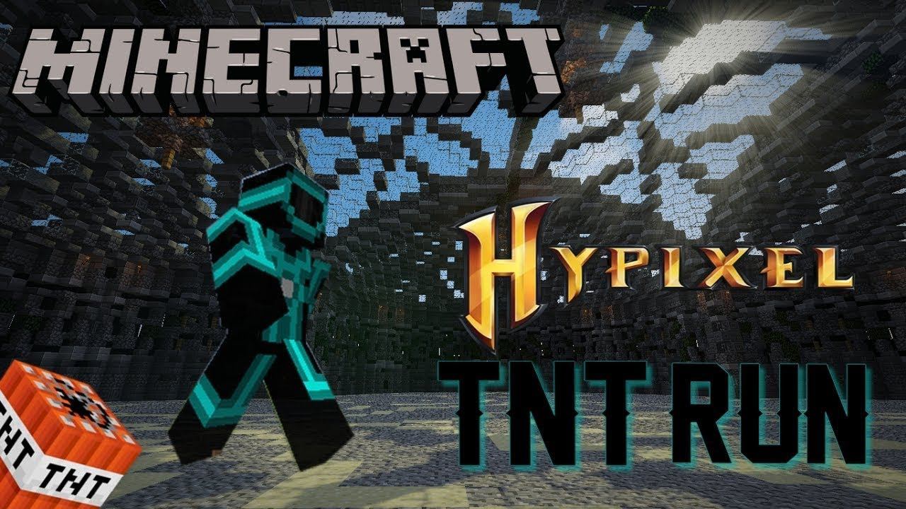 TNT RUN ON HYPIXEL смотреть онлайн