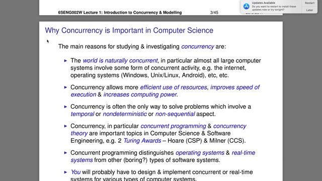 Concurrent Programming : Java Concurrency : Lecture 1 : Part 1