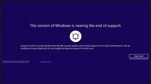 Прощай, Windows 8.1!