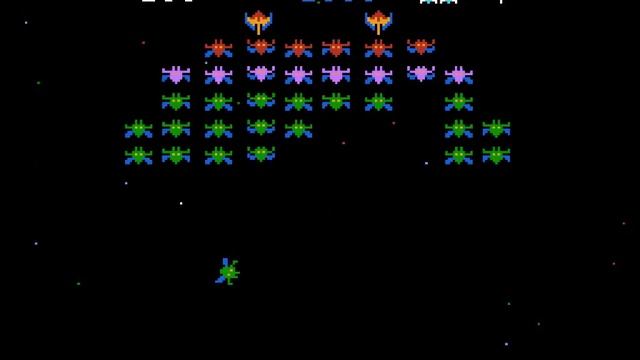 Galaxian (Галактика) NES смотреть онлайн