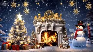 All Year is Christmas ?  Relaxing Christmas Music?Crackling Fireplace ? Christmas Tree ☃️❄️ Snowy