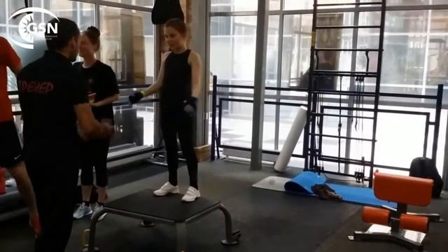 Галина Созанчук. Фитнес. Маша, 10 лет. Персоналка. Июль 2017 г. смотреть онлайн