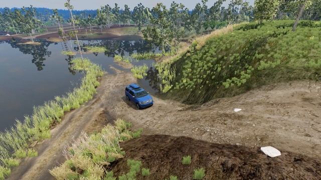 FORD EXPEDITION. ТЕСТ ДРАЙВ. БЕЗДОРОЖЬЕ. BeamNG.drive. смотреть онлайн