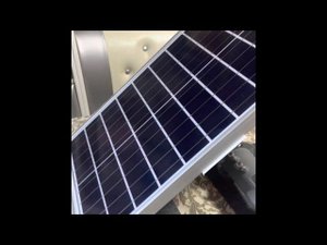 Светодиодный прожектор на солнечных батареях Кобра. Обзор большого прожектора