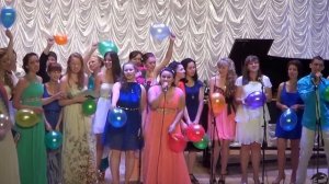Финальная песня выпускного вечера в Музыкальном колледже им. Архангельского