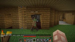 На НАШ сервер зашёл неизвестный игрок User345 в Minecraft Крипипаста Майнкрафт перезолив