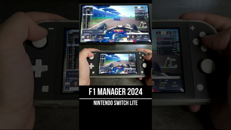 F1 Manager 2024 Nintendo Switch Lite Gameplay #nintendoswitchlite #switchlite #gaming #nintendo