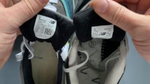 Разрезал и сравнил оригинальные и поддельные New Balance 997