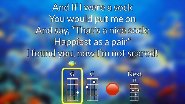 If I Were a Fish Baritone Ukulele Play Along смотреть онлайн