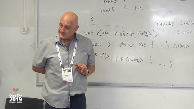 Teaching C++ 2019 @MTA :: Yossi Gil :: Programming with Generics, Complexity and Fluent APIs смотреть онлайн