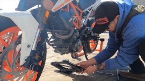 Удаление катализатора 2017 KTM DUKE 390 ?