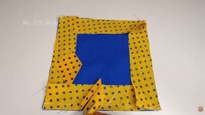 Секрет сшивания ровных углов