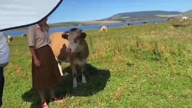 Последние съемки в деревне вместе с Мариной Куделинской