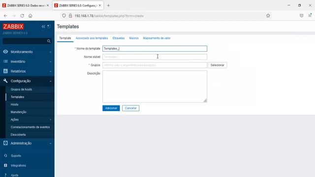01.17- Instalando o Zabbix Agent , criando nosso host e nosso template base para o monitoramento. смотреть онлайн
