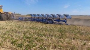 Как настроить оборотный плуг Добрыня. Запускаем плуг в работу. Полный аналог лемкен.