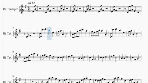 Trumpet Sheet Music: How to play Shukumei (Fairy Tail) by Yasuharu Takanashi