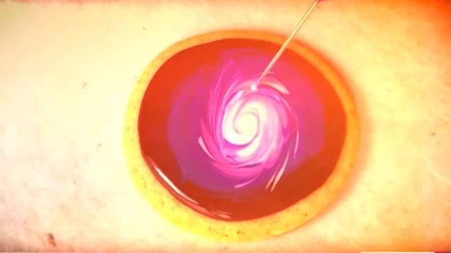 Как сделать печенье космос!!! смотреть онлайн