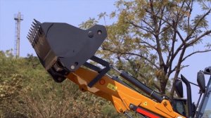 Россия: Обзор экскаватора-погрузчика CASE 570ST