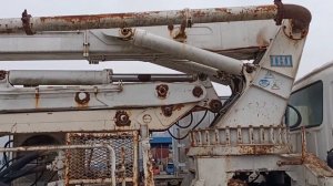 Японский бетононасос на базе ISUZU GIGA 30м