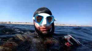 Подводная охота на Волге в Волгограде