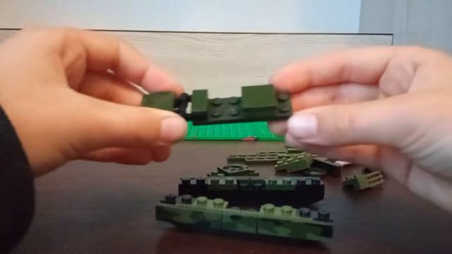 мини танк абрамс из лего,обзор+инструкция смотреть онлайн