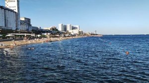 Бархатный сезон Волга пляж