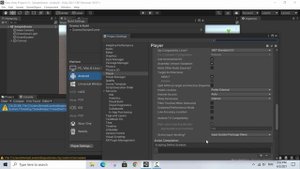 You are trying to read input using the unityengine.input class