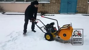 Подметальная машина Champion GS5562 первый запуск