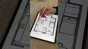 Планировка однокомнатной квартиры, 38 м2