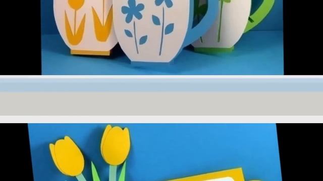 Открытка для мамы на 8 марта