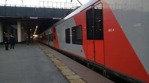 "Ласточка" СПБ - Петрозаводск отправляется с Ладожского вокзала