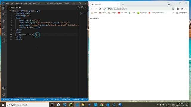 How to fix this error in Visual Studio Code | Open a folder or workspace... (File -- Open Folder)