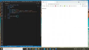 How to fix this error in Visual Studio Code | Open a folder or workspace... (File -- Open Folder)