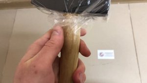 Молоток слесарный, 400 г, квадратный боек, деревянная рукоятка, Sparta, Артикул: 102085