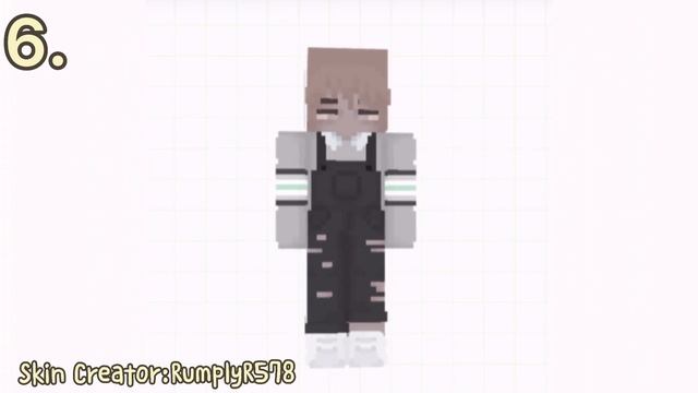 Aesthetic HD Minecraft Skins~Blonde Hair edition~MCPE смотреть онлайн